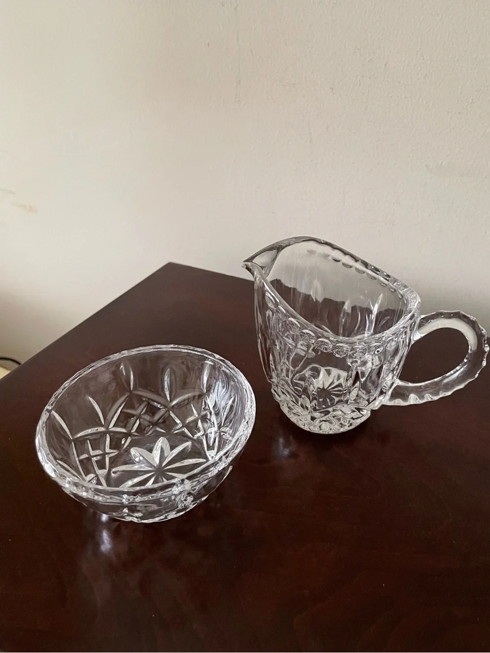 Montpellier Collection by Kristal Zajear Sugar and Creamer Set